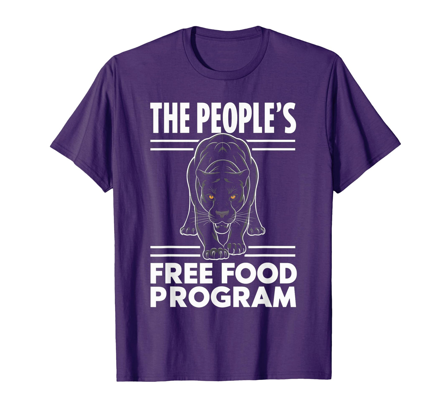 Powerful Panther The People's Free Food Program T-Shirt