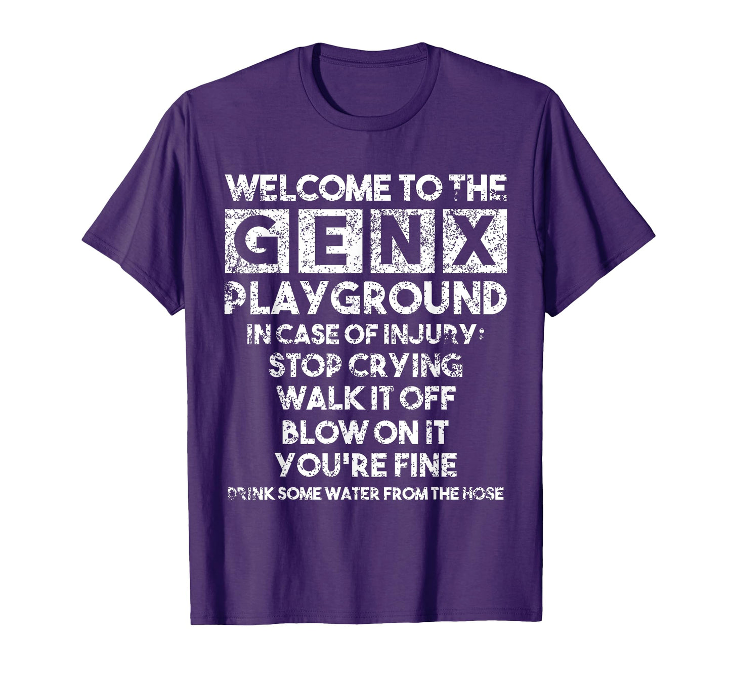 Welcome to the Gen X Playground Generation X 1980 T-Shirt