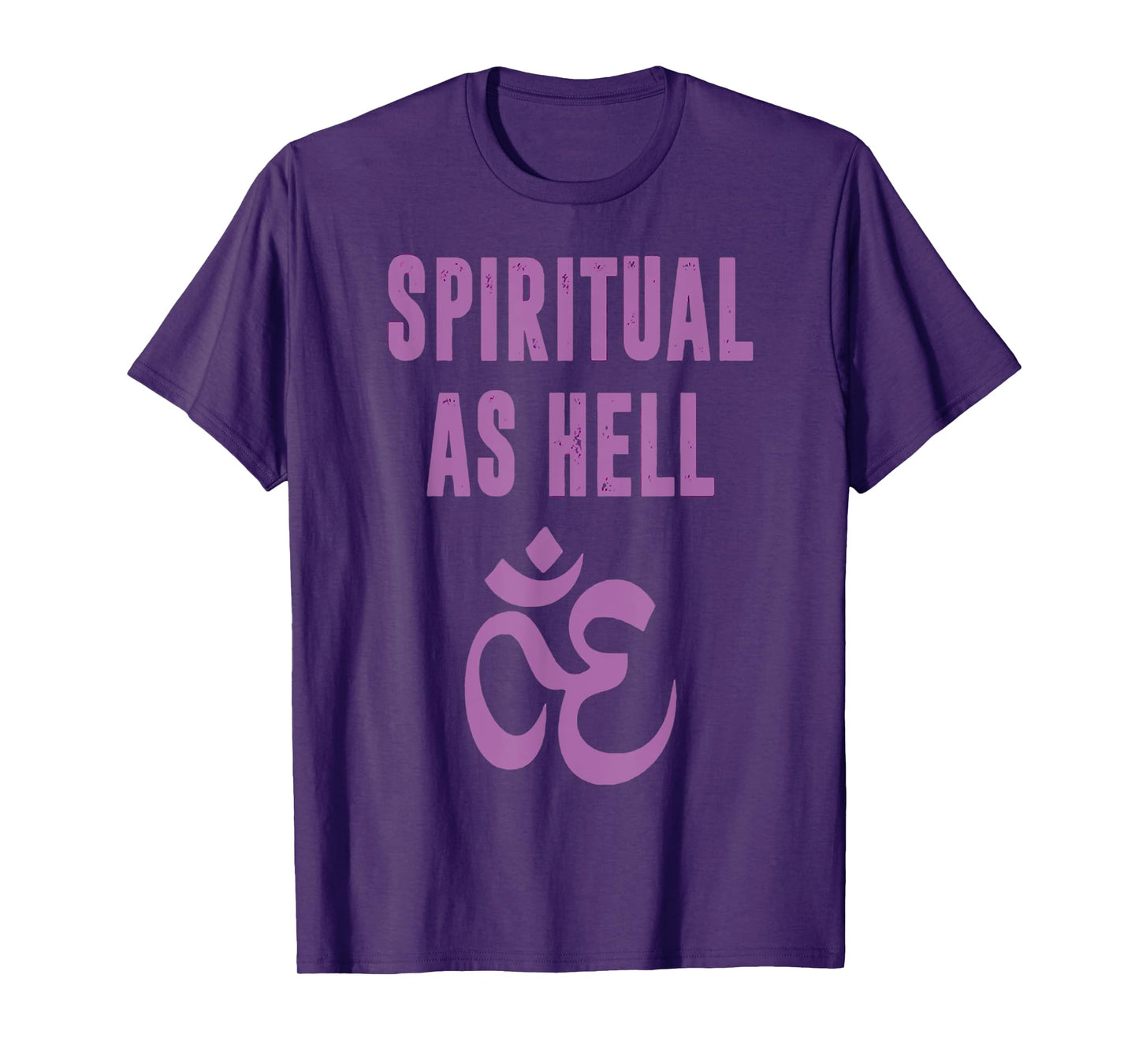 Spiritual As Hell Shirt Funny Religious Tee T-Shirt