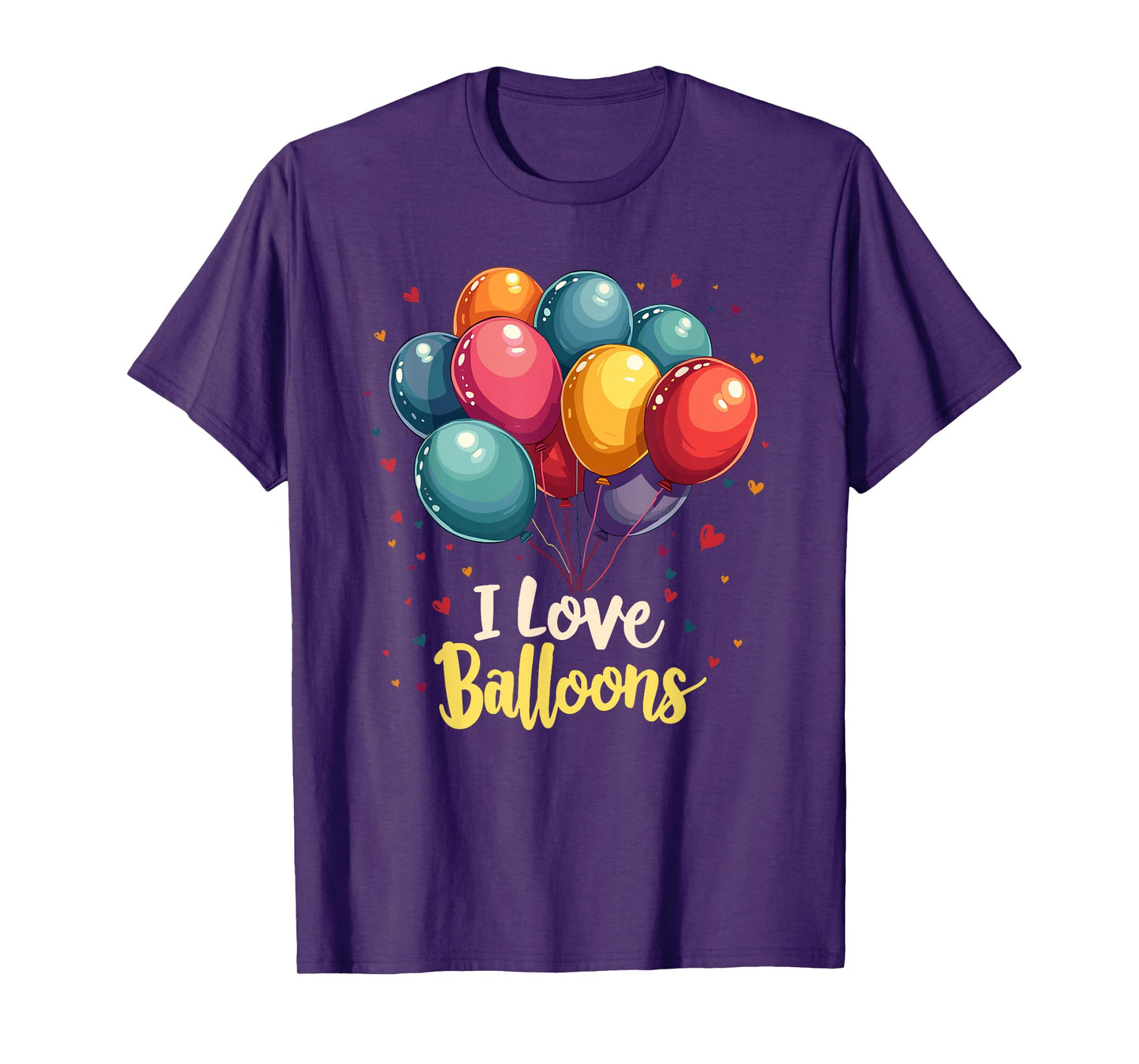 I Love Balloons Funny and Balloon Lover Looner T-Shirt