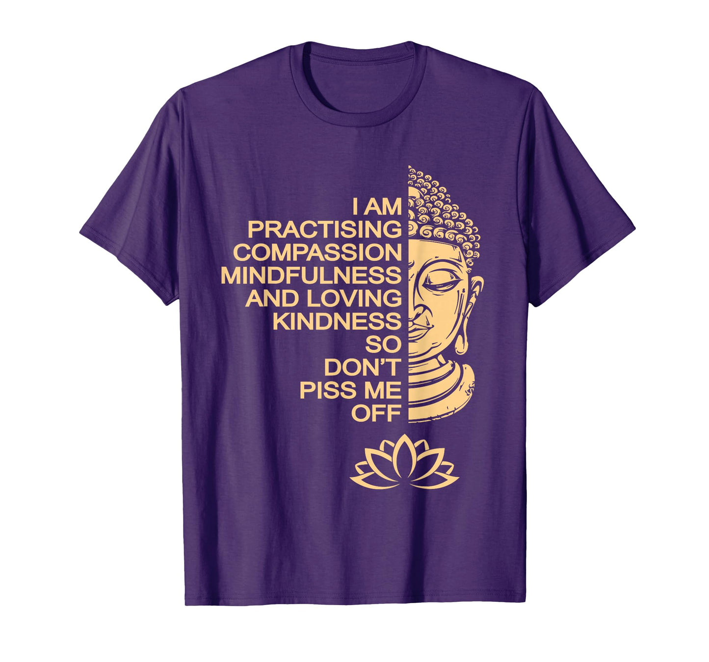 Meditation Buddha T Shirt gift idea for men and women T-Shirt