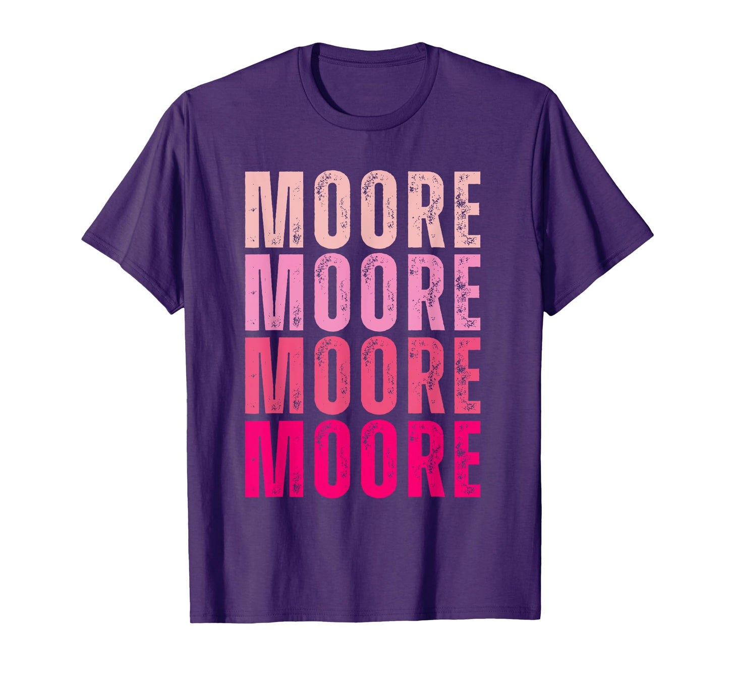 Moore Personalized Name I Love Moore Vintage T-Shirt