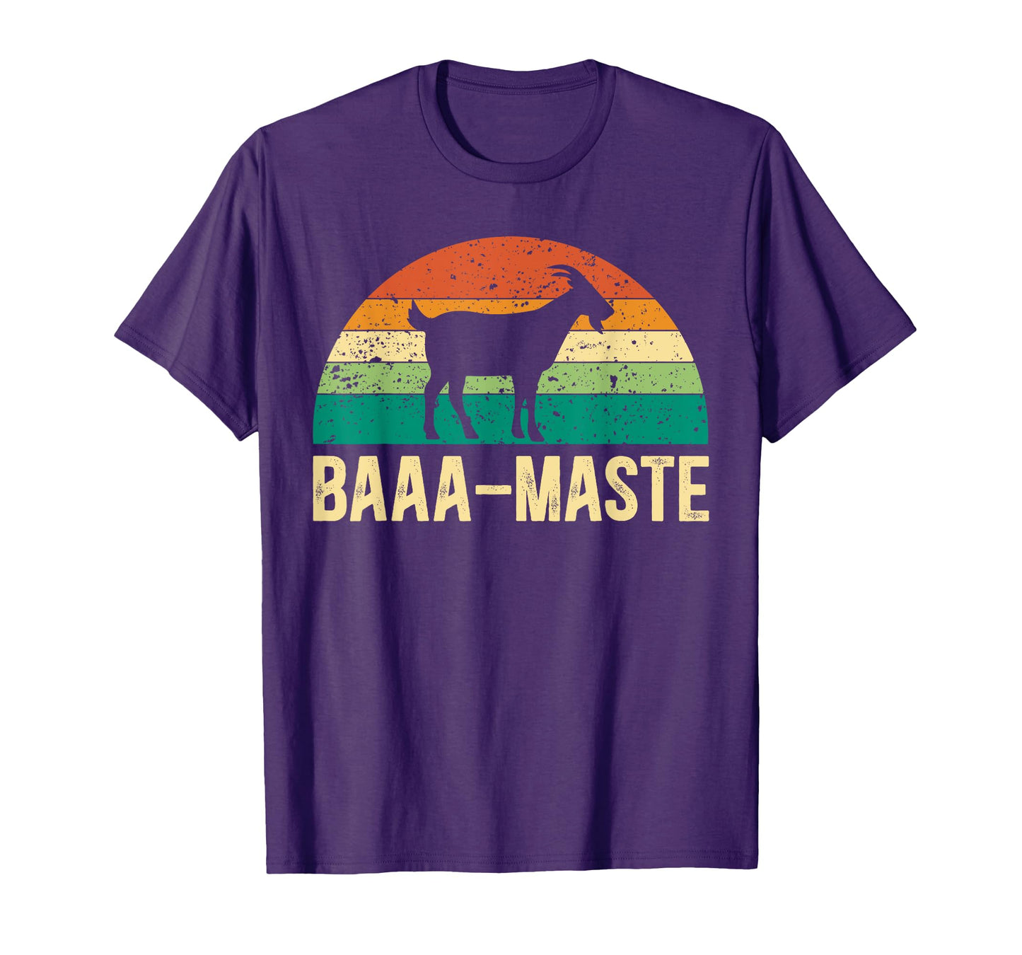 Baaa-Maste Yoga Lover Spiritual Meditation Goat Lady T-Shirt