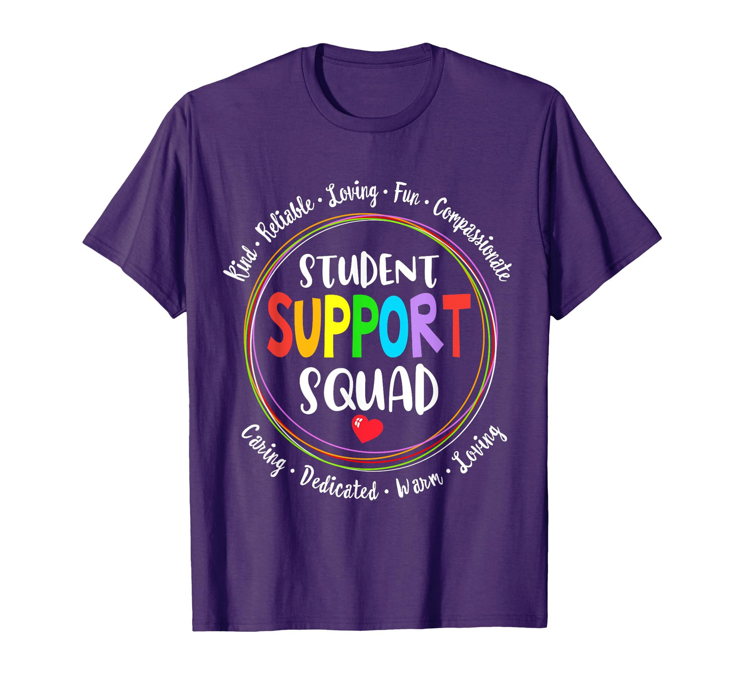 Student Support Squad School Counselor Student Services T-Shirt
