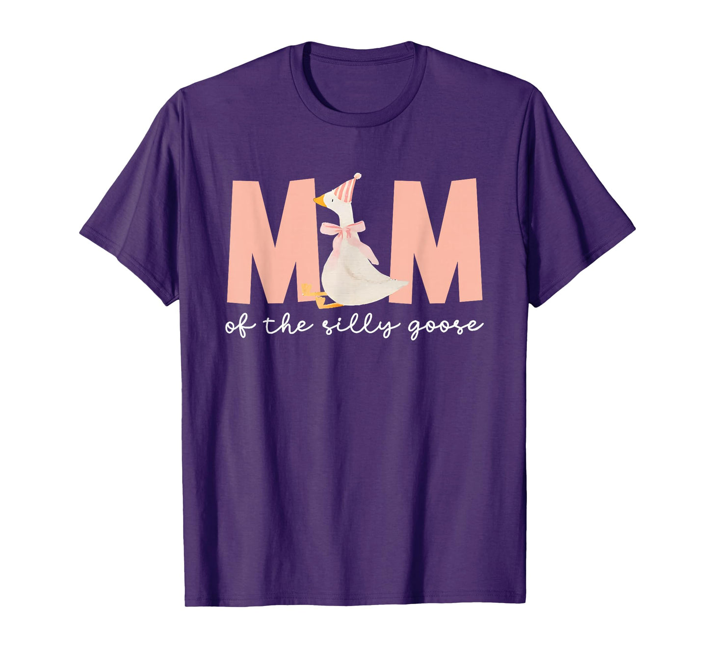 Mom Of The Silly Goose Silly Goose Birthday Matching Family T-Shirt