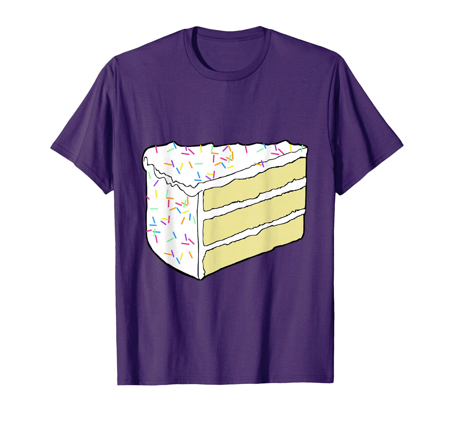 White Vanilla Cake Halloween Costume Food Dress Up Cosplay T-Shirt