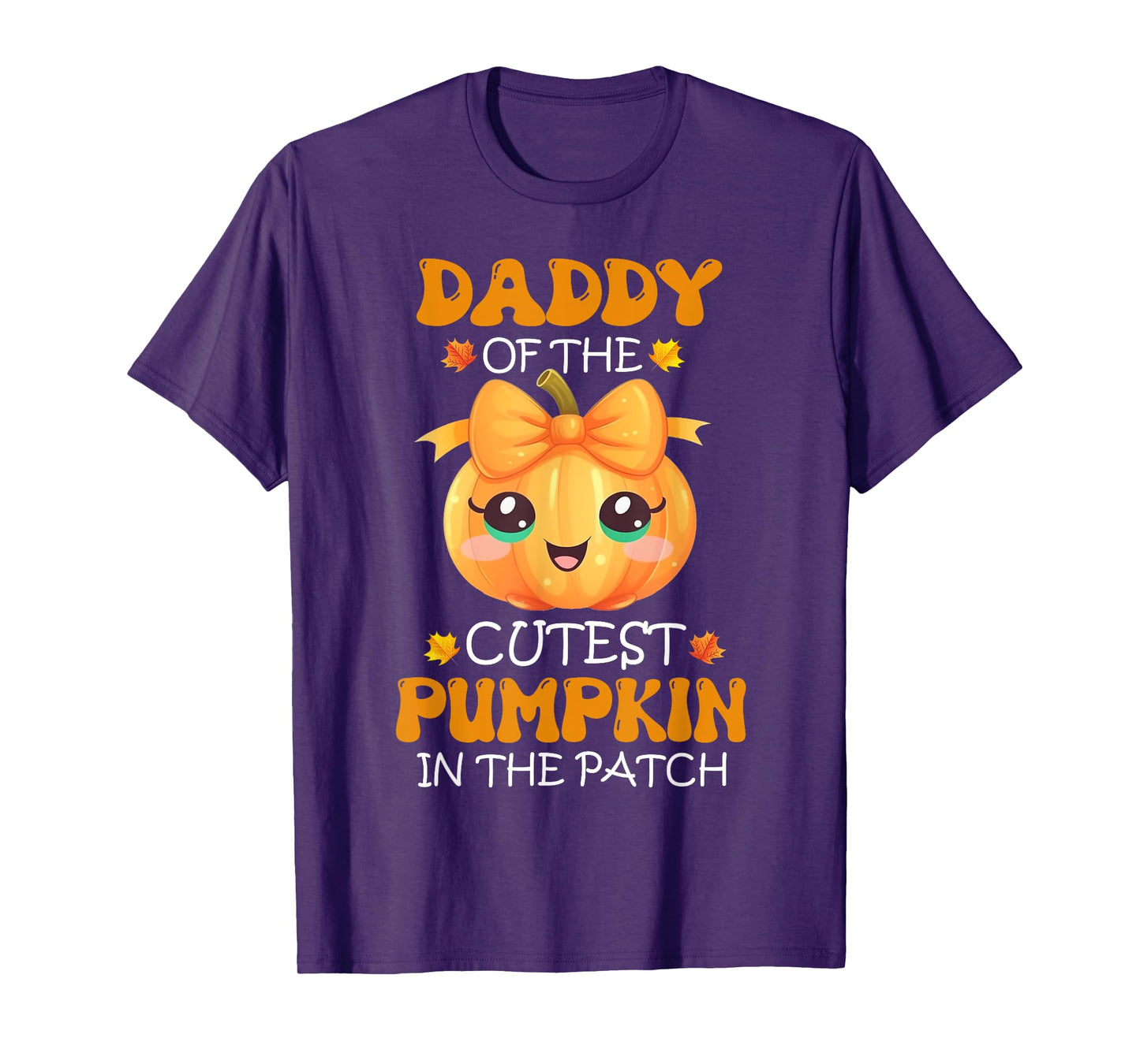 Daddy Of The Cutest Pumpkin In The Patch Halloween T-Shirt
