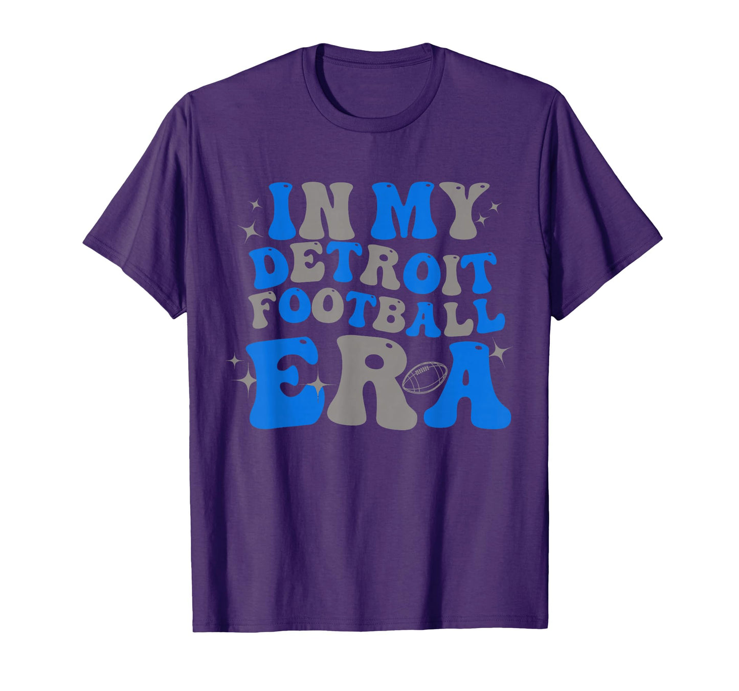 In My Detroit Football Era Men Women Children T-Shirt