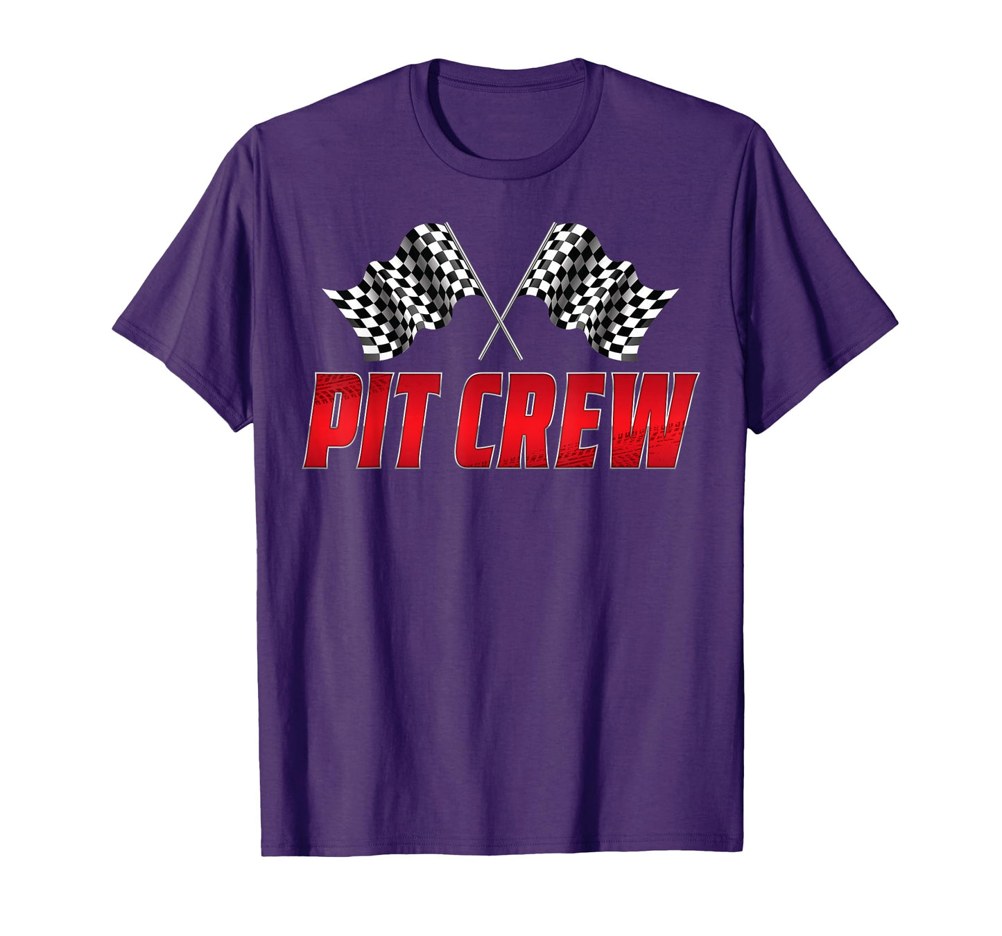 Pit Crew Race Car Birthday Family Racing Adult Kids T-Shirt