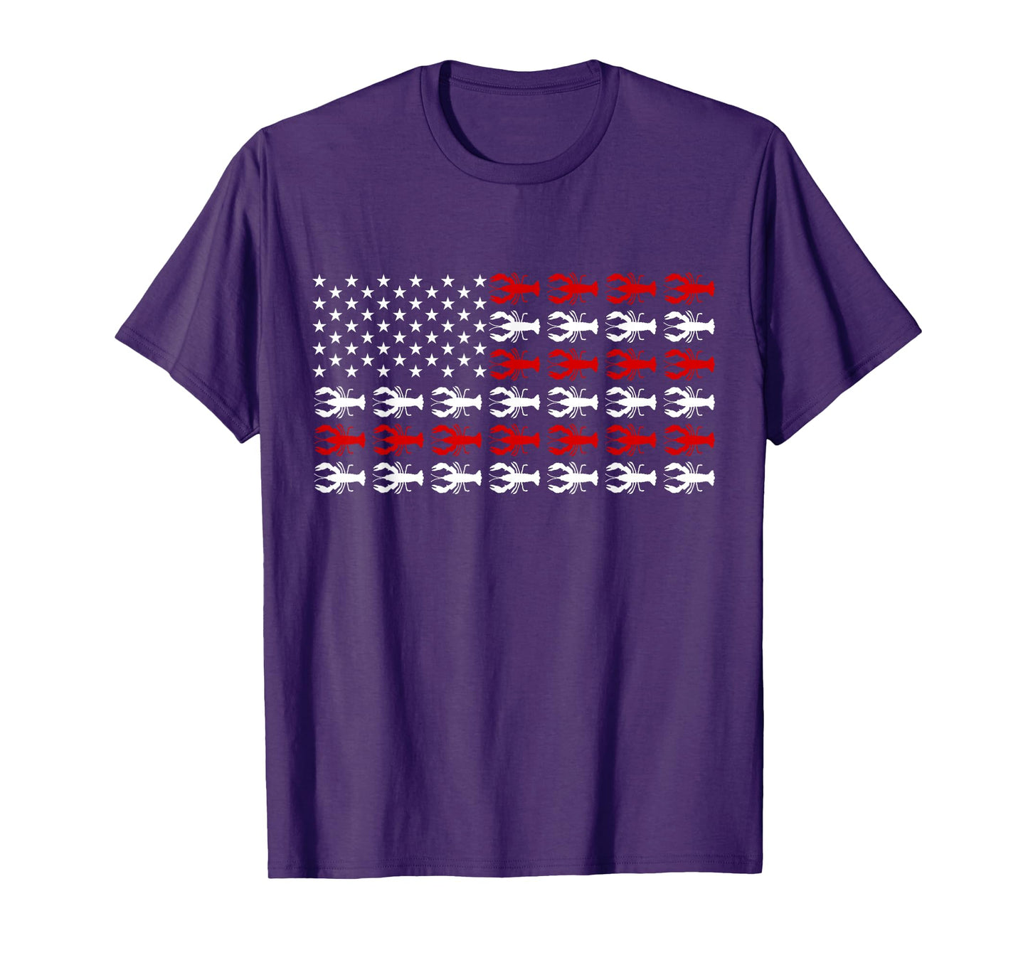 Vintage USA Flag Crawfish Season Crawfish Boil Party T-Shirt