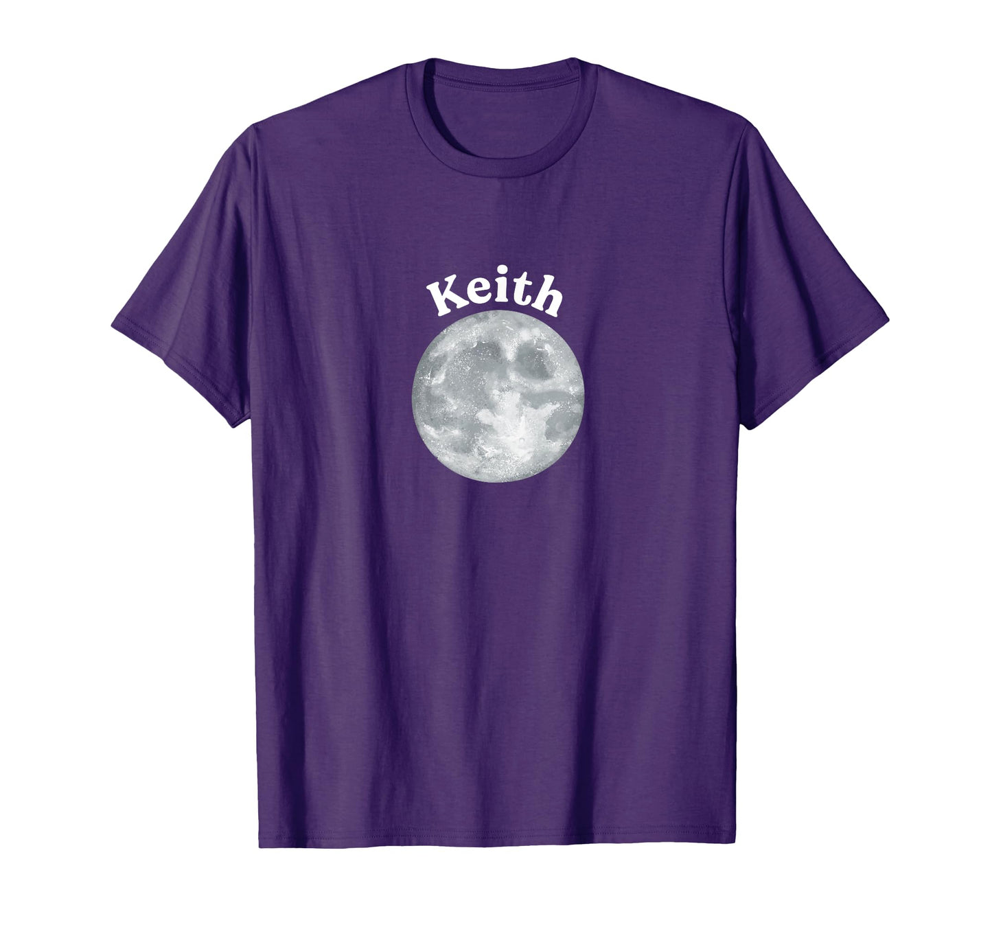 Keith (with a picture of a moon) T-Shirt