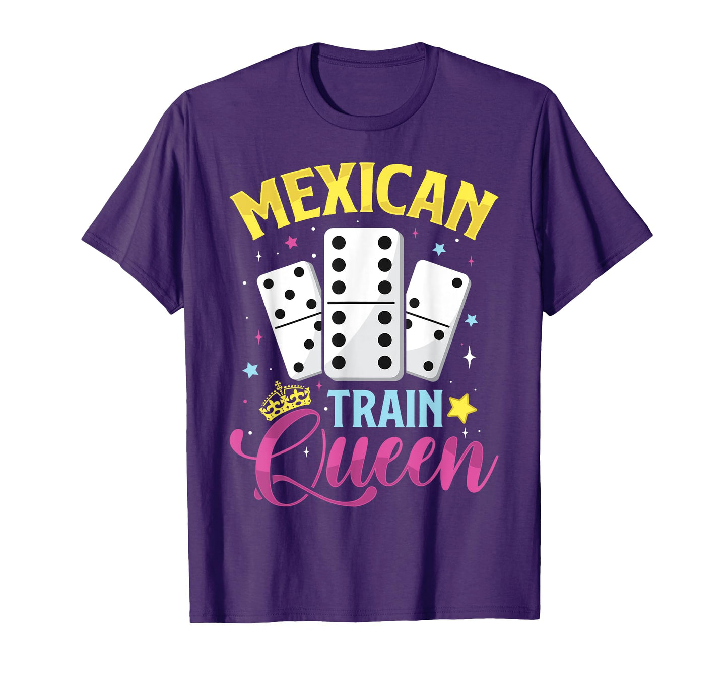 Mexican Train Master Domino Player Dominoes Lover Tile Game T-Shirt