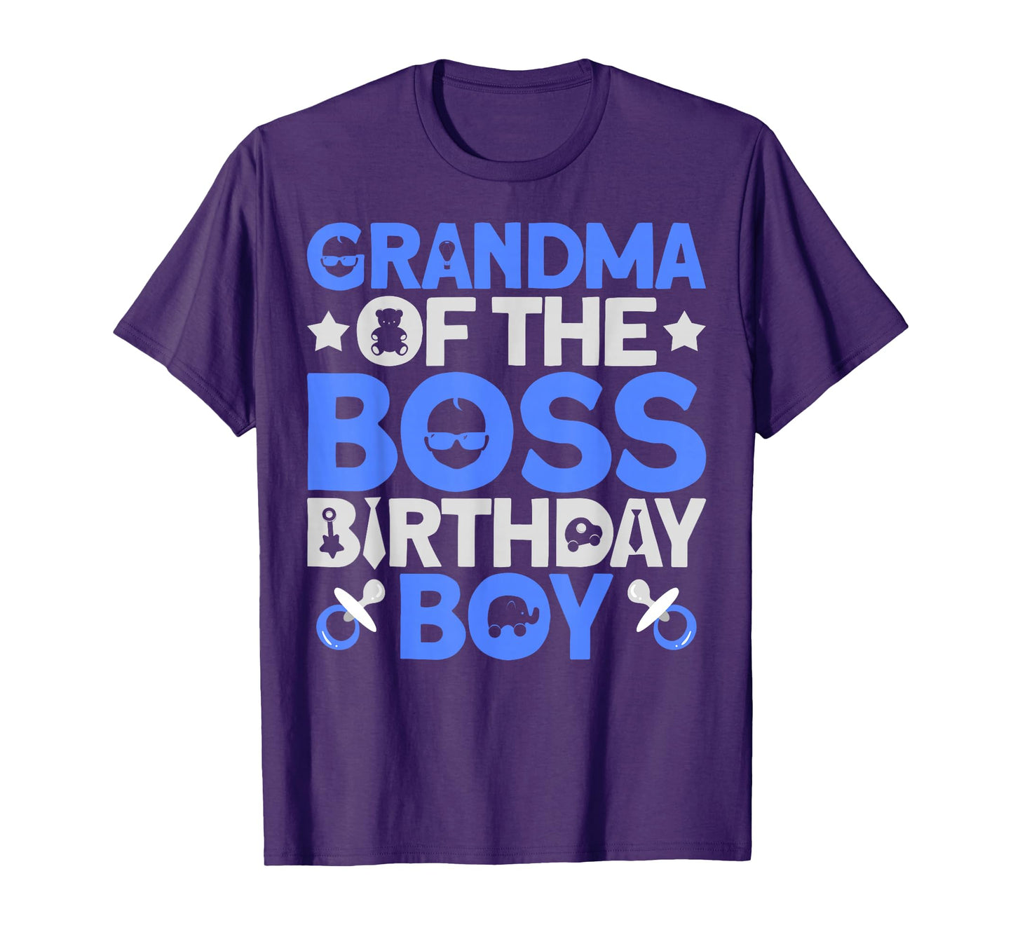 Grandma Of The Boss Birthday Party Outfit Like A Boss T-Shirt