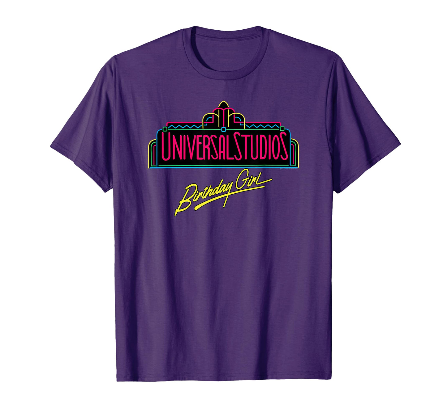 Universal Studios Marquee Birthday Girl T-Shirt