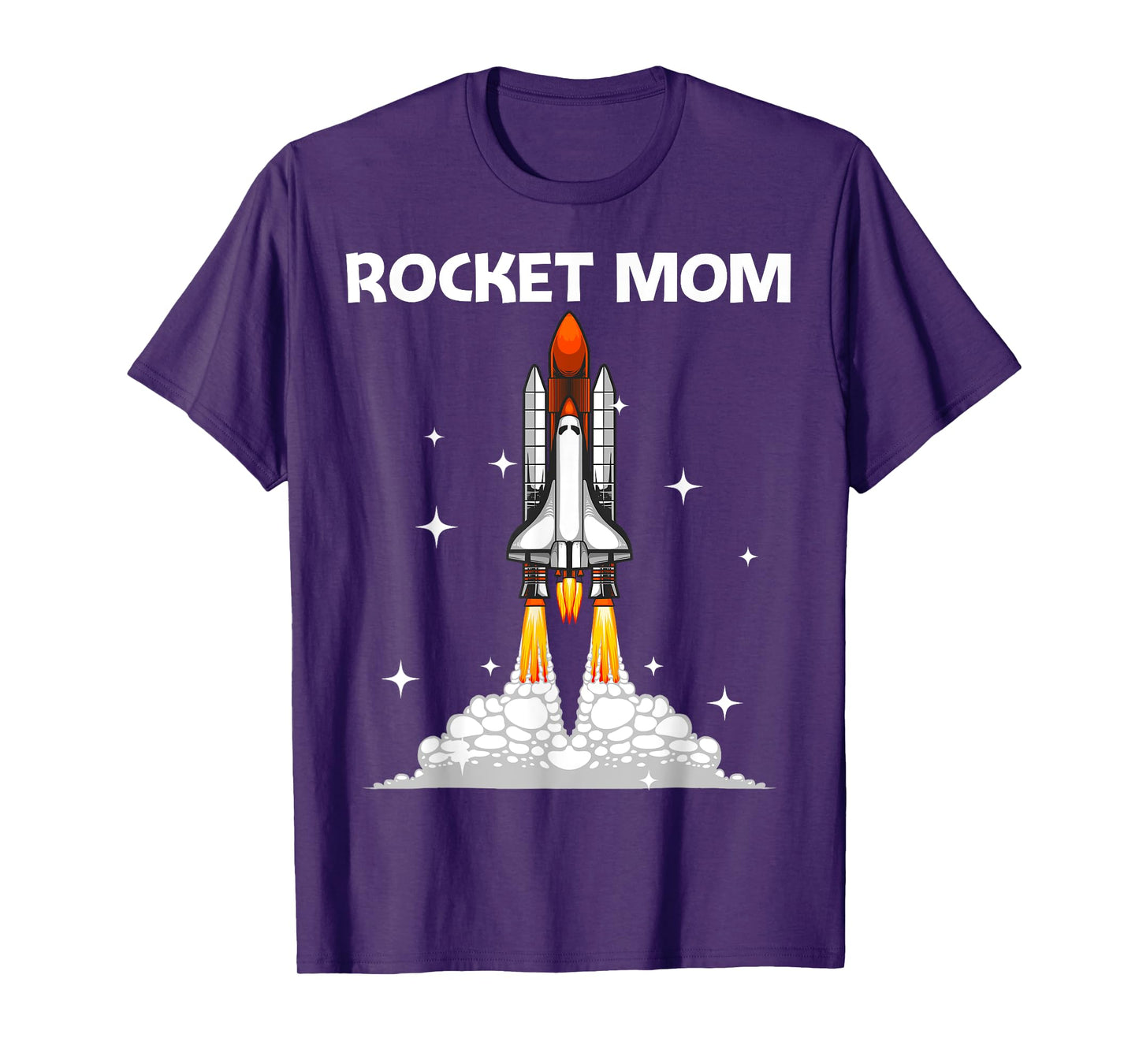 Cool Rocket Design For Mom Mother Space Rocket Ship Vehicle T-Shirt