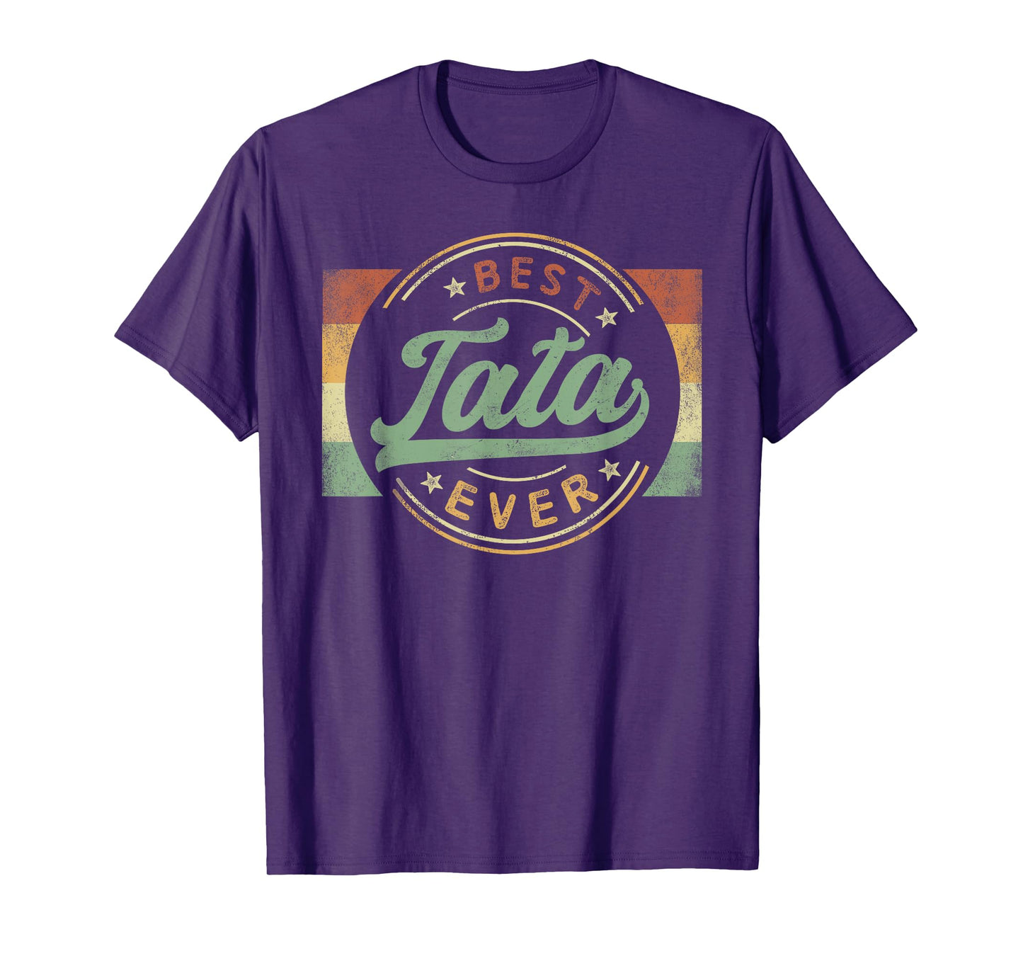 Best Tata Ever Emblem Father's Day Tata Gifts Grandpa T-Shirt