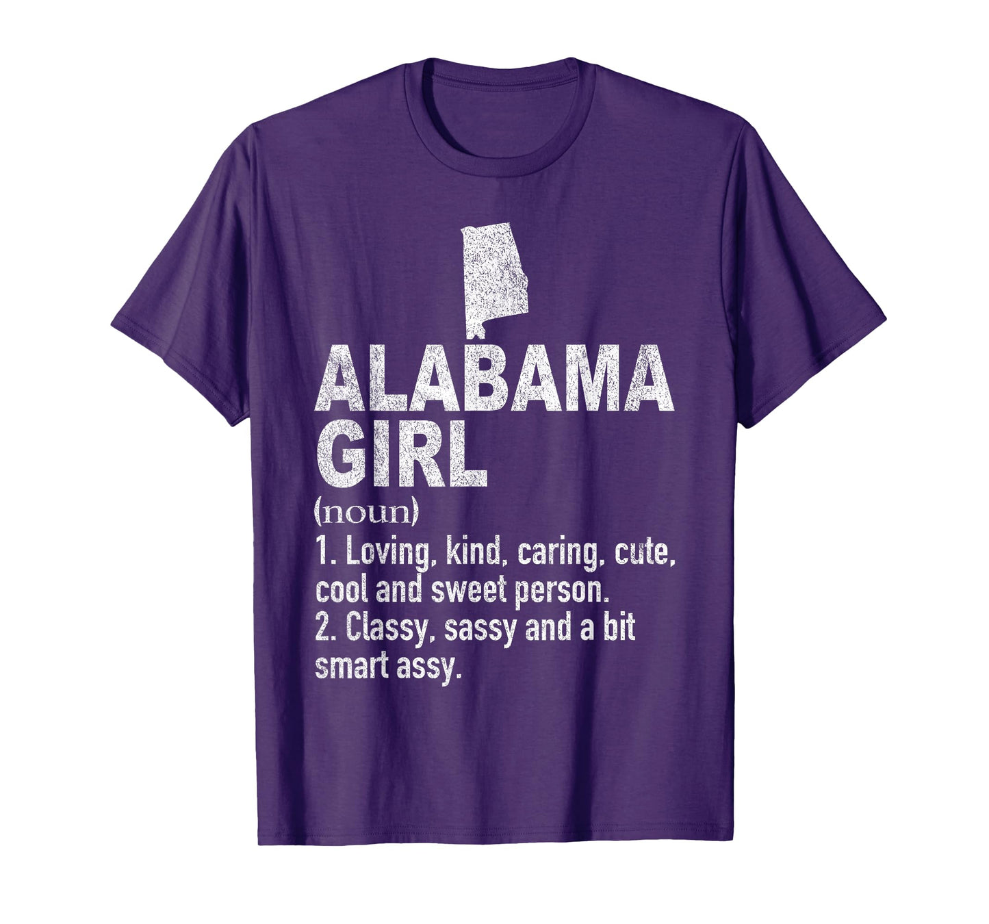 Alabama Girl Definition Funny Hometown Home Alabama Roots T-Shirt