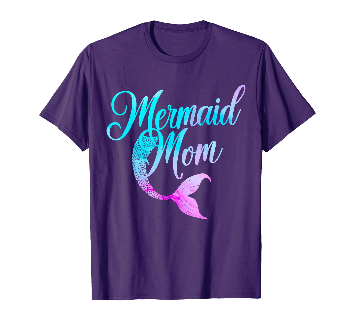 Mermaid Birthday Party Mermaid Mom T-Shirt