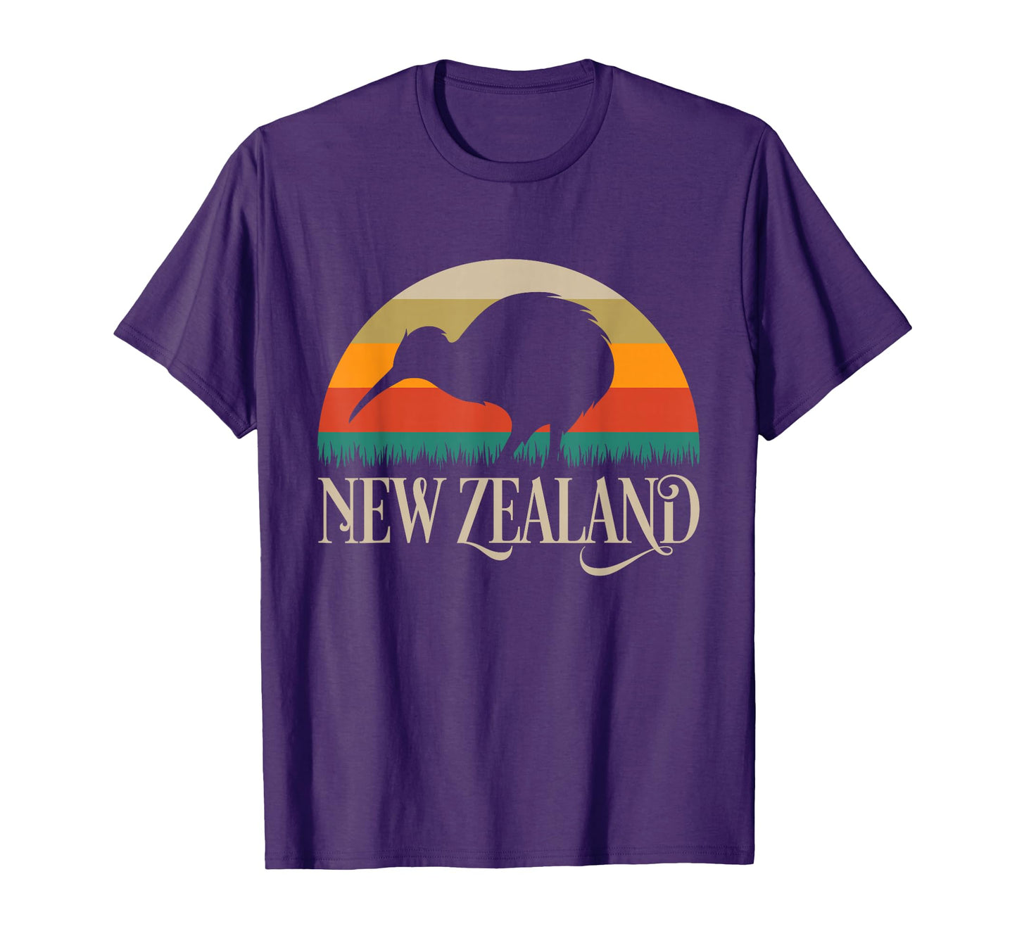 New Zealand Kiwi Vintage Bird NZ Travel Kiwis New Zealander T-Shirt