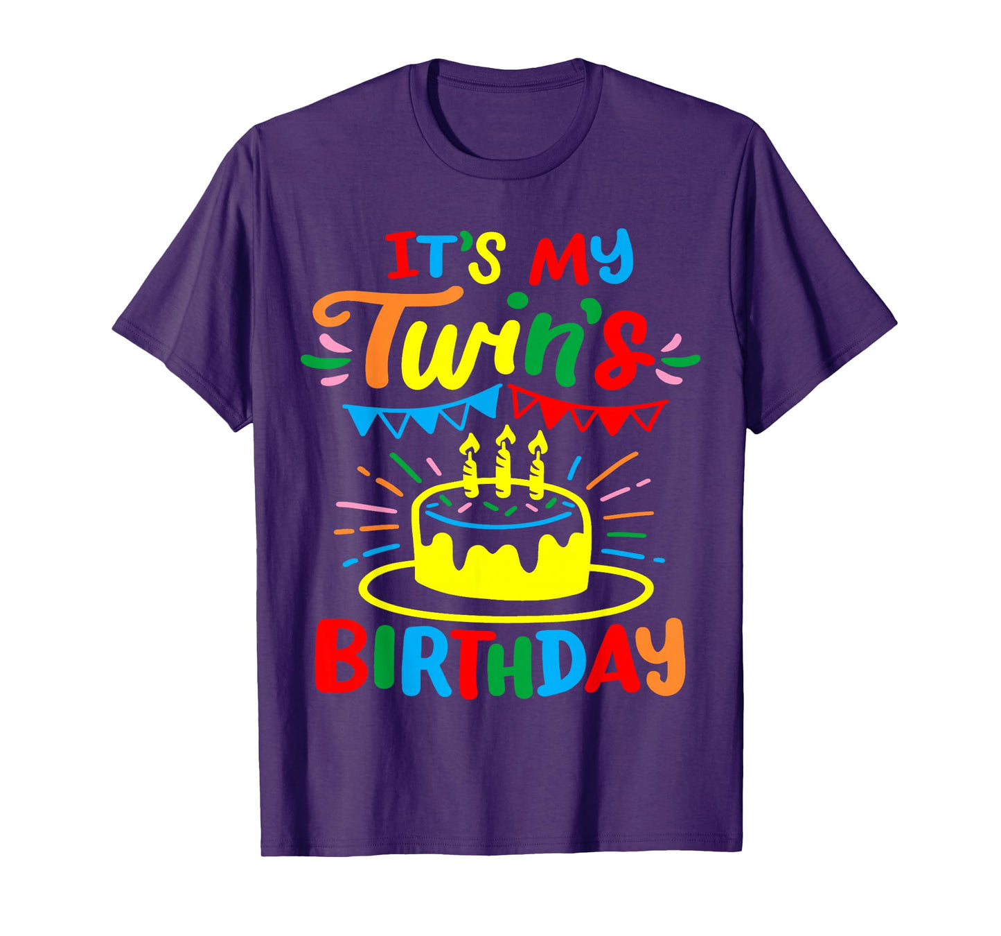Twins Twin Birthday T-Shirt