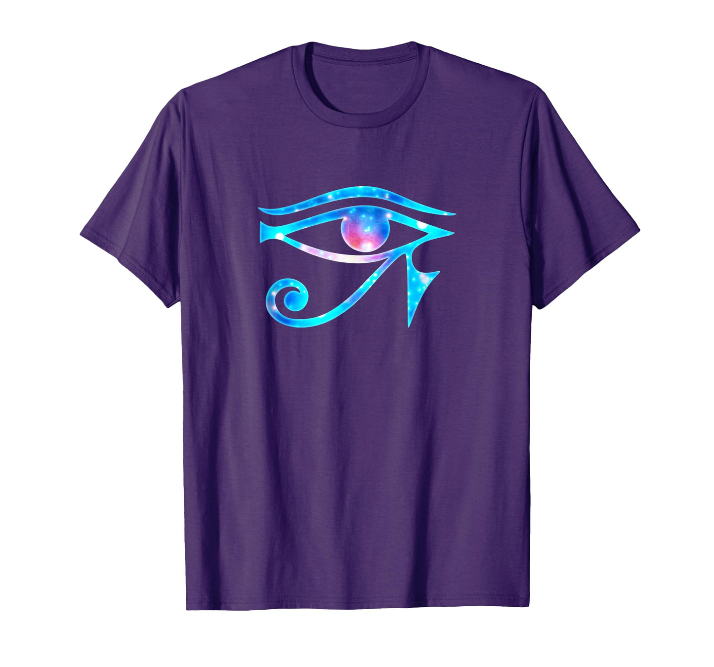 GALAXY STYLE by yuma Eye of Horus Egyptian Protection Symbol Lucky Charms T-Shirt
