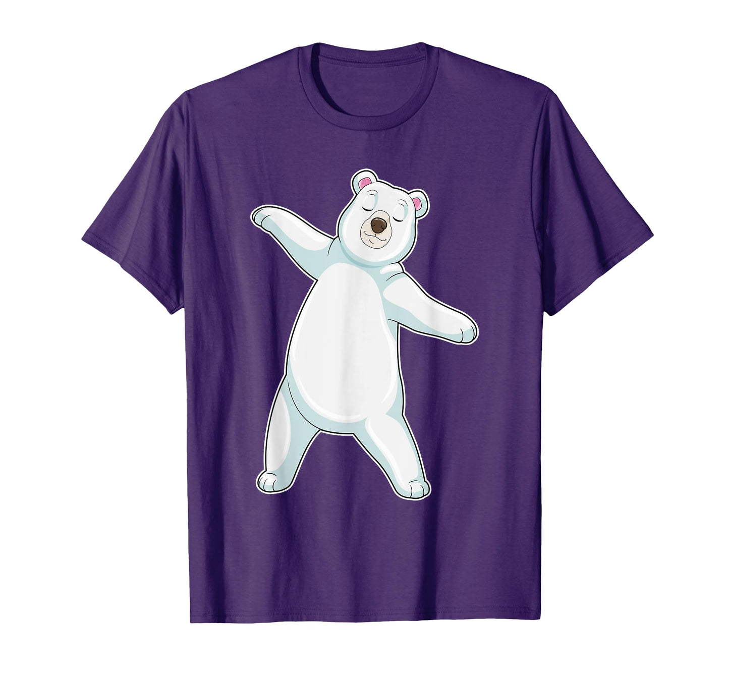 Polar bear Yoga Fitness Gymnastics T-Shirt