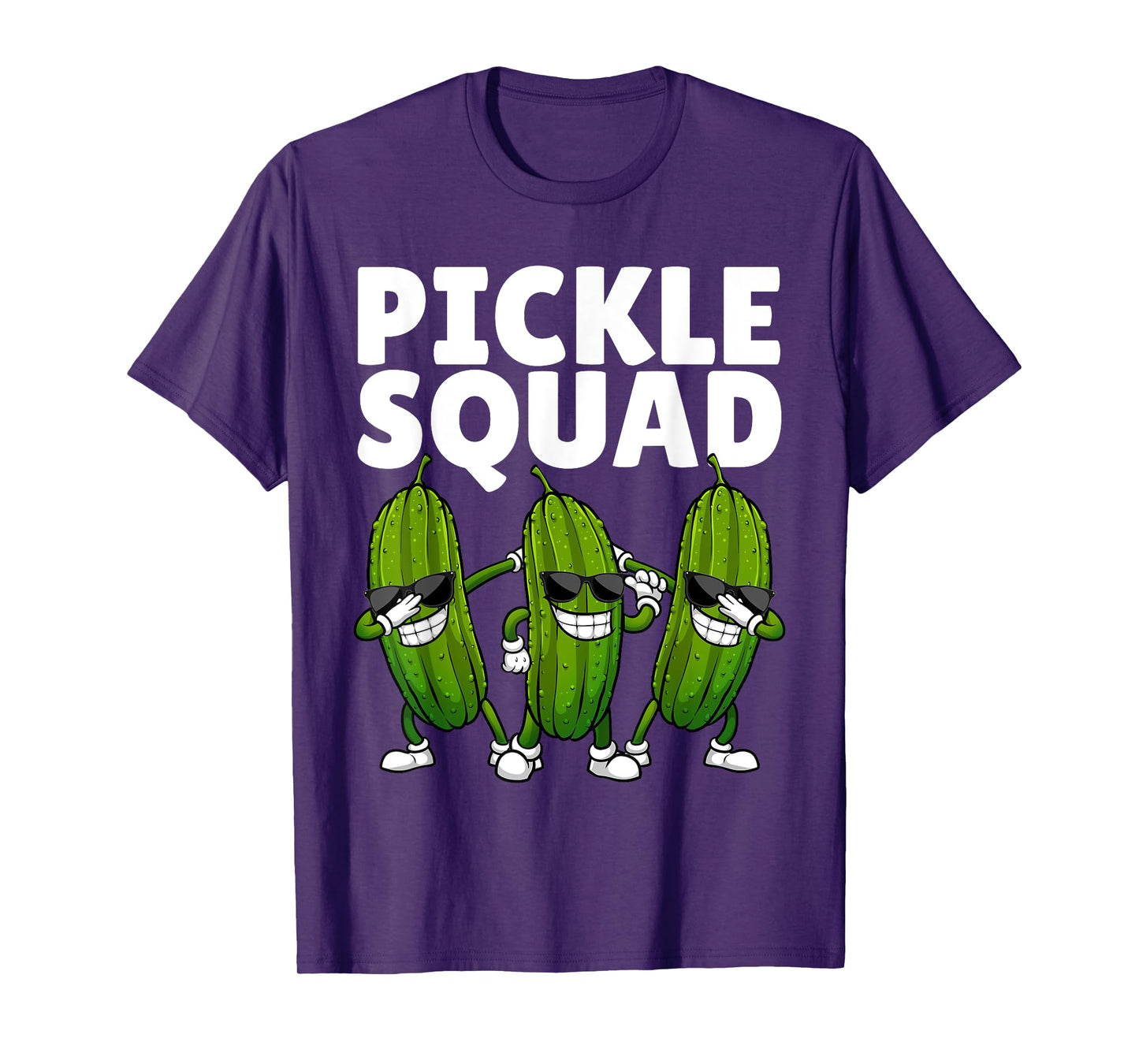 Pickle Squad Art For Men Women Kids Cucumber Pickle Lover T-Shirt