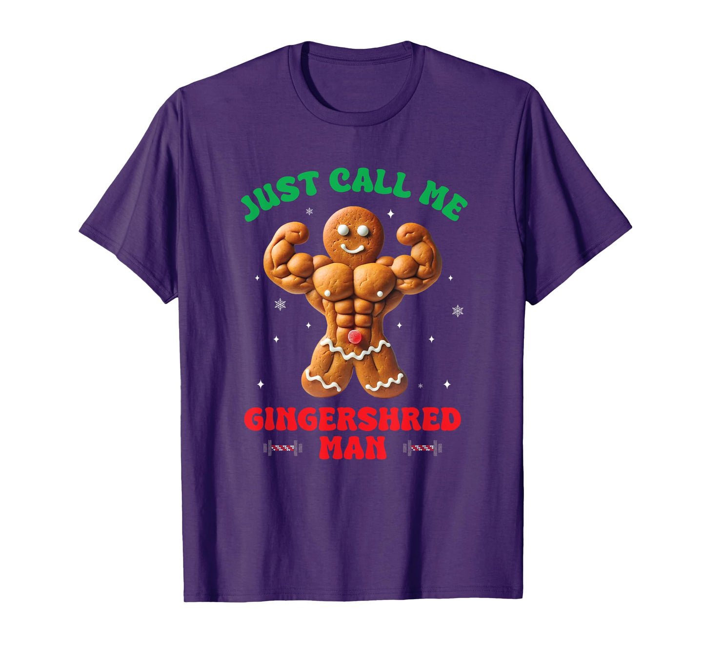 Just Call Me the Gingershred Man Workout Funny Gifts Men T-Shirt