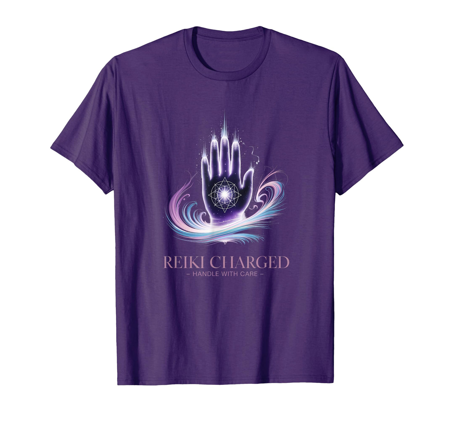 Reiki Charged Good Spiritual Energy Medicine Healing QI T-Shirt