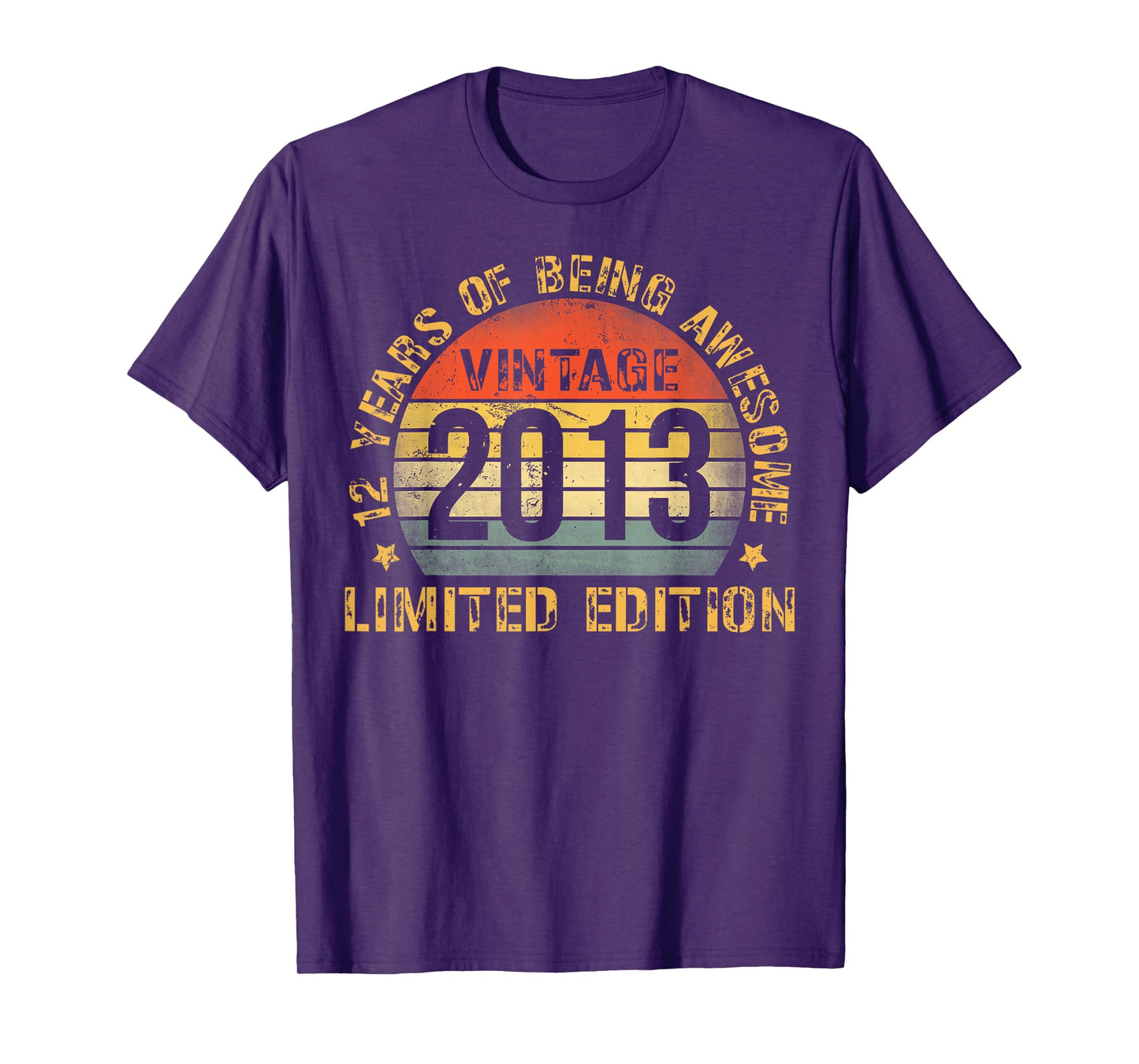 12 Year Old BDay Decorations Son Boy 12yr 2013 12th Birthday T-Shirt