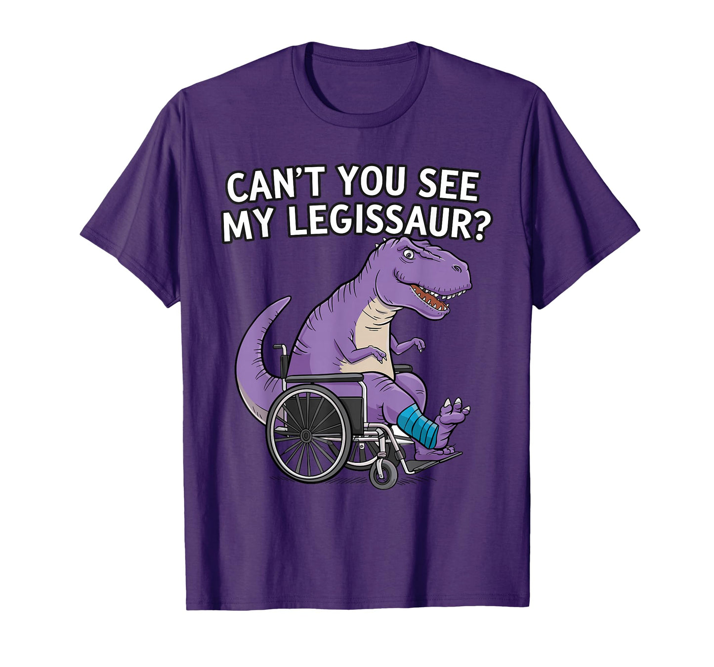 Cool Broken Leg Design for Men Boys Kids Broken Foot Ankle T-Shirt