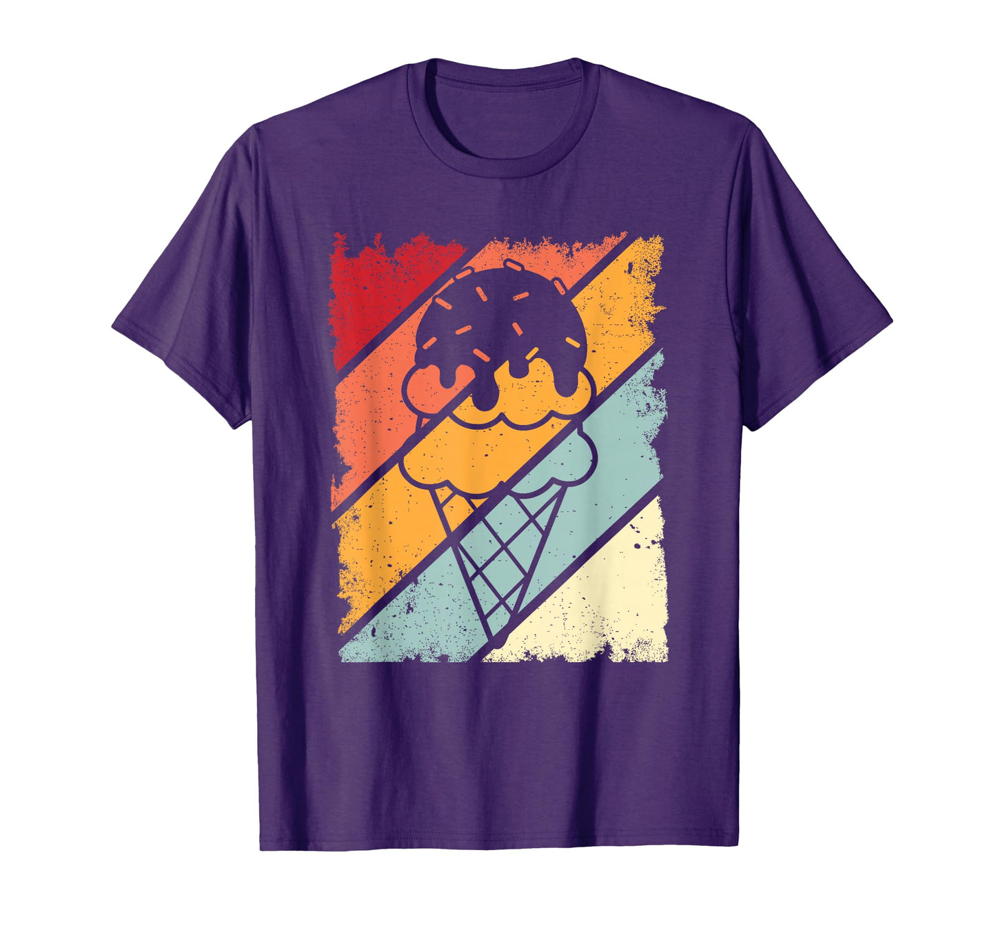 Funny Ice Cream with Sprinkles for Men Women Kids Ice Cream T-Shirt
