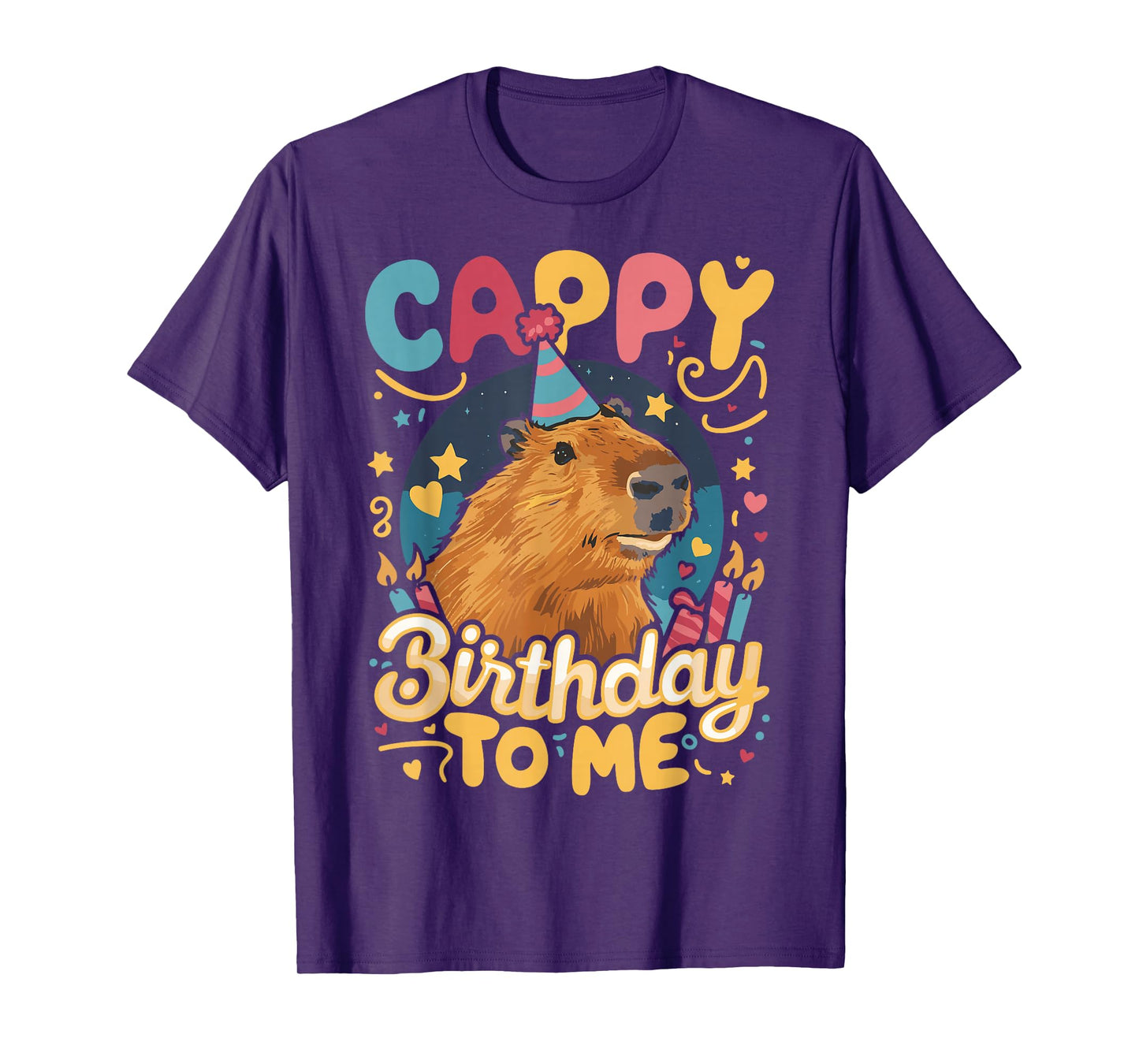 Cappy Birthday To Me Capy Birthday T-Shirt