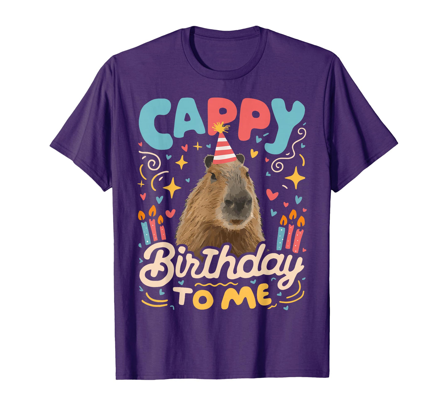Cappy Birthday To Me Capy Birthday T-Shirt