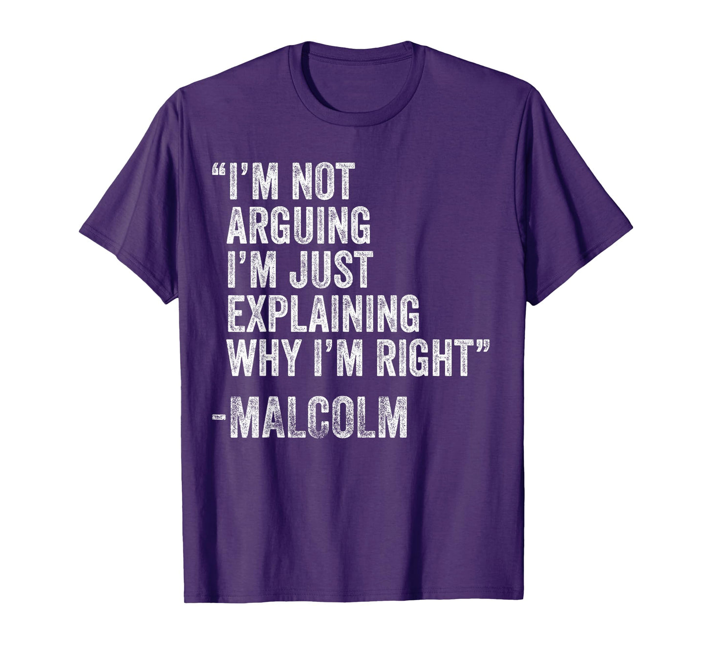 Personalized Name Fathers Day outfit For Men Malcolm Quote Funny Birthday Custom Name Idea Engineer Retro T-Shirt Black Small