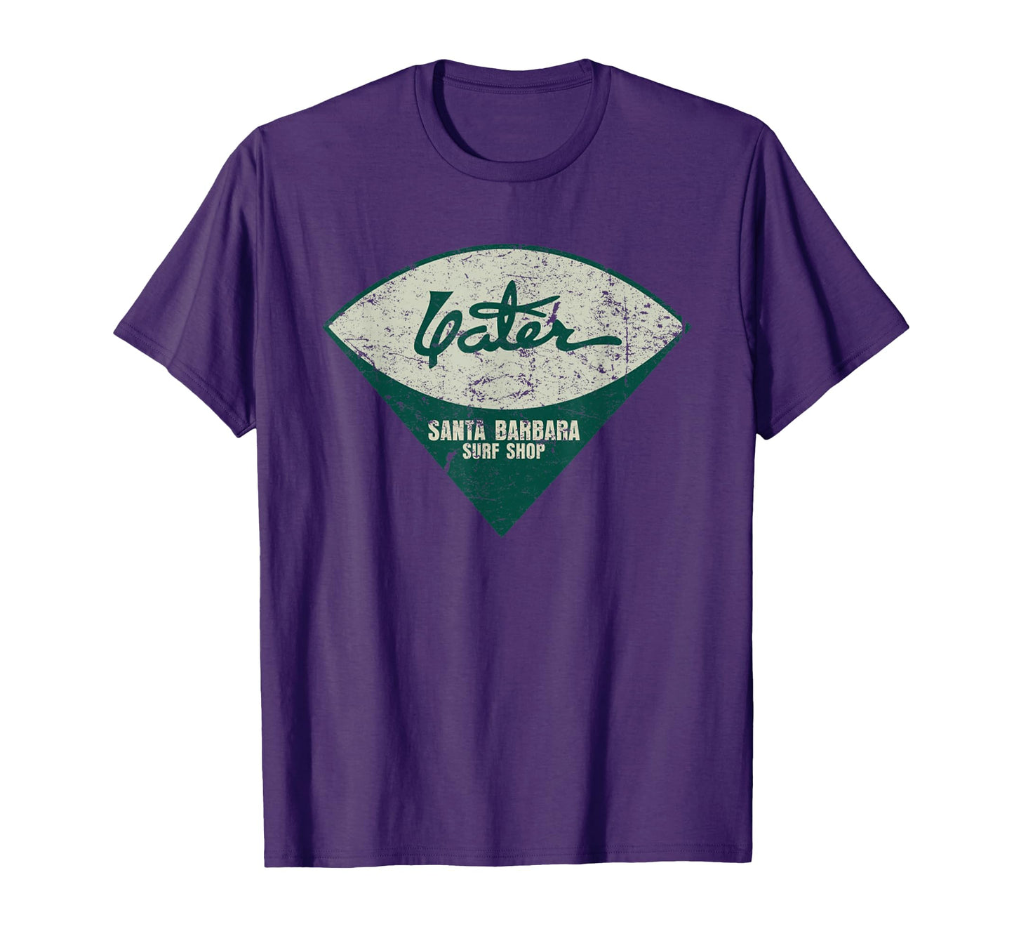 Vintage Yater Surf Surfboards Distressed Men And Women T-Shirt