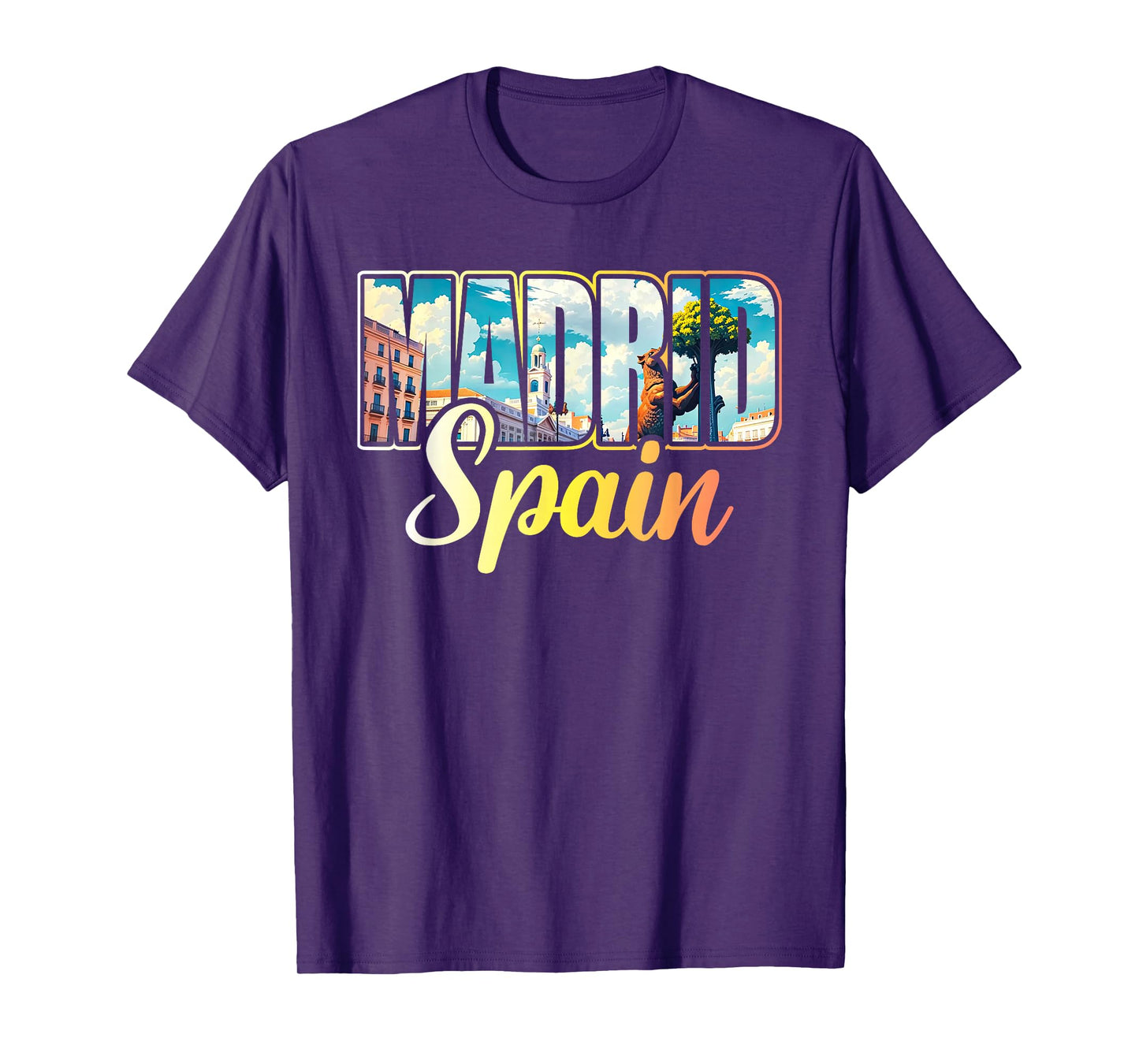 Madrid Spain Espana Town Spain City Madrid T-Shirt