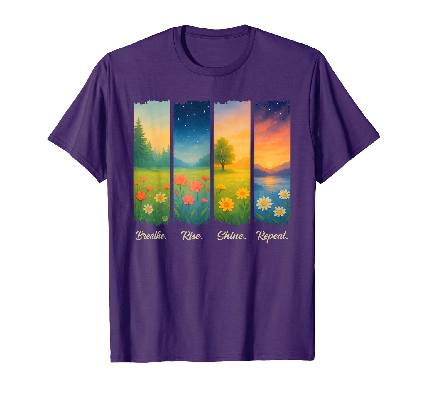 Breathe Rise Shine Repeat T-Shirt