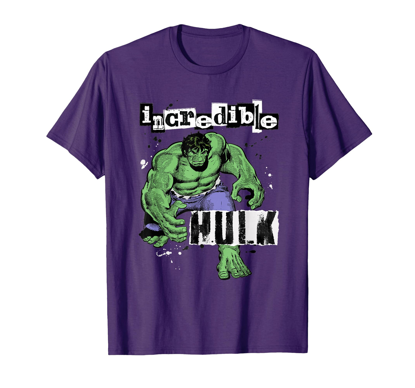 Marvel Super Heroes Incredible Hulk Retro Vintage Comic T-Shirt