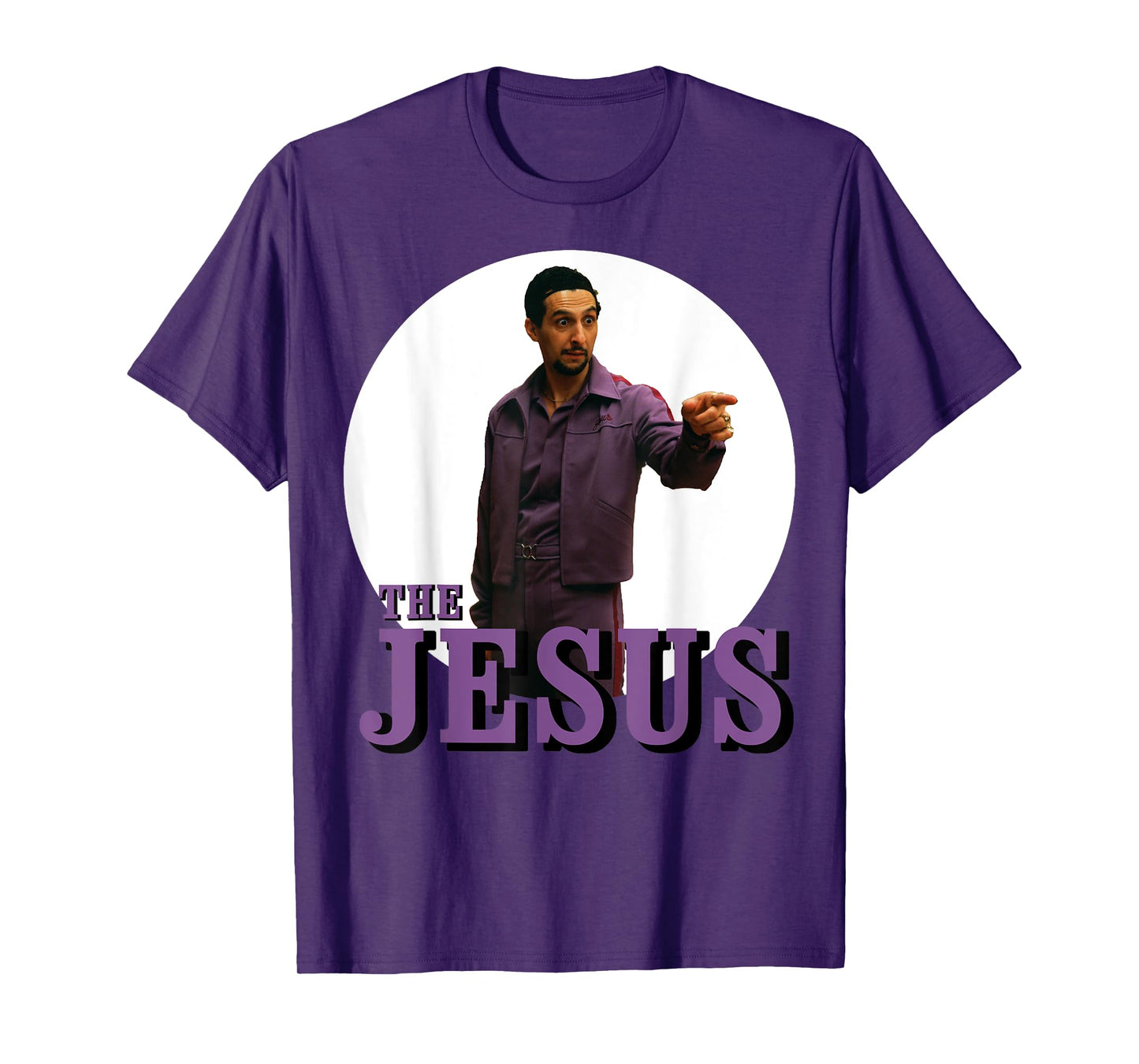 The Big Lebowski The Jesus Circle Logo Graphic T-Shirt T-Shirt
