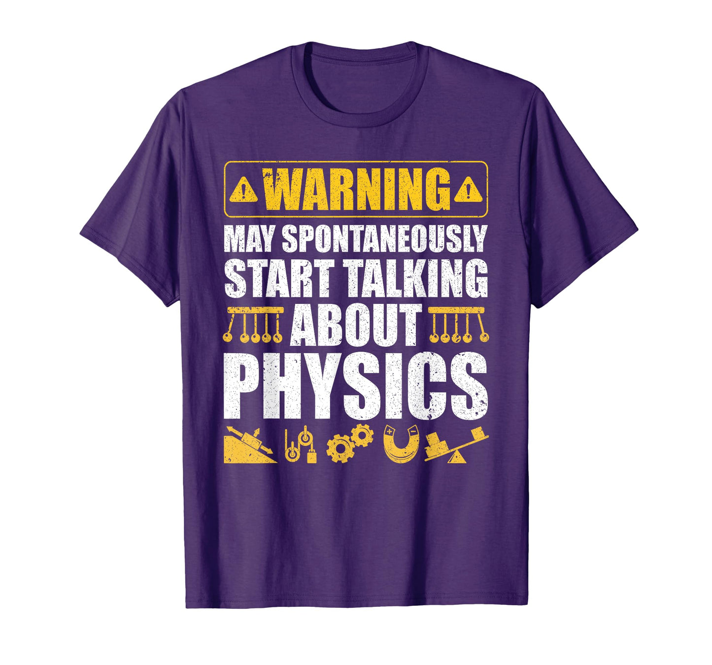 Cute Physics Art For Men Women Physics Teacher Geeky Science T-Shirt