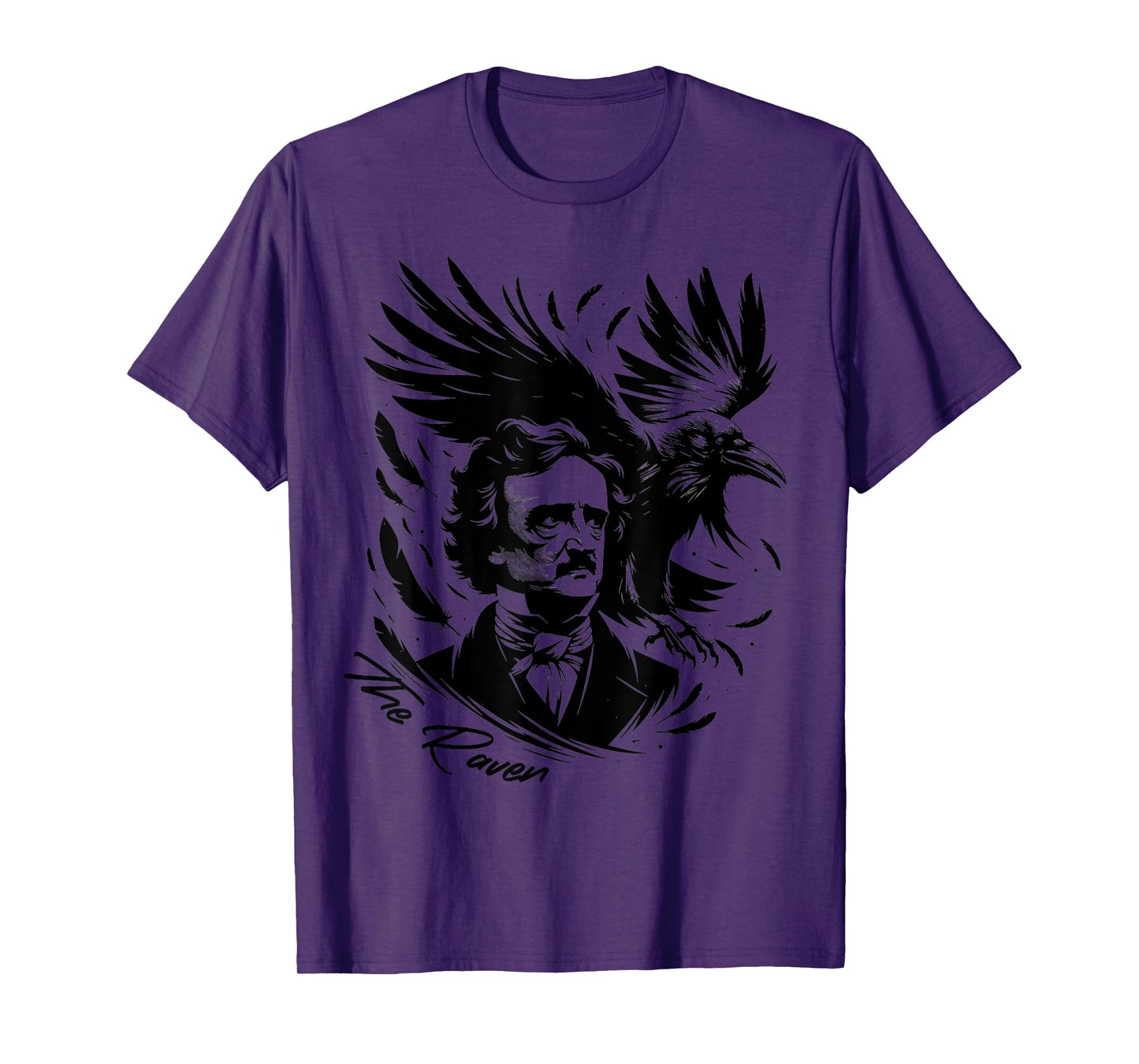 Gothic Edgar Allan Poe Dark Academia Literature Poet T-Shirt