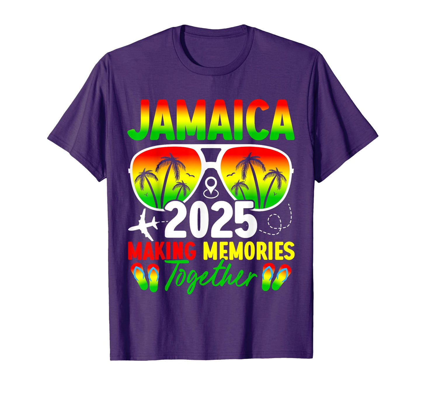 Jamaica Family Reunion 2025 Making Memories Vacation Summer T-Shirt