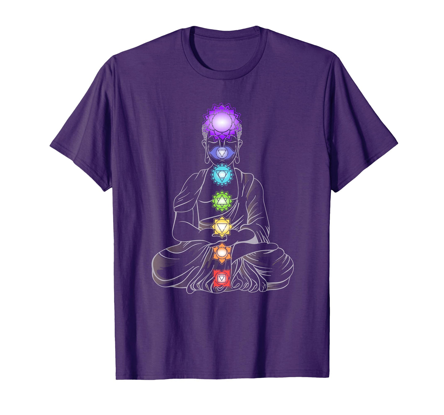Yoga Meditation Spiritual Body Energy Centres Chakra T-Shirt