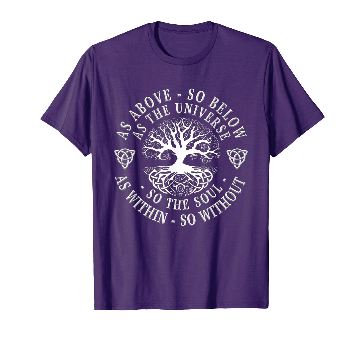 Tree of life Celtic shirt men women As above so below T-Shirt