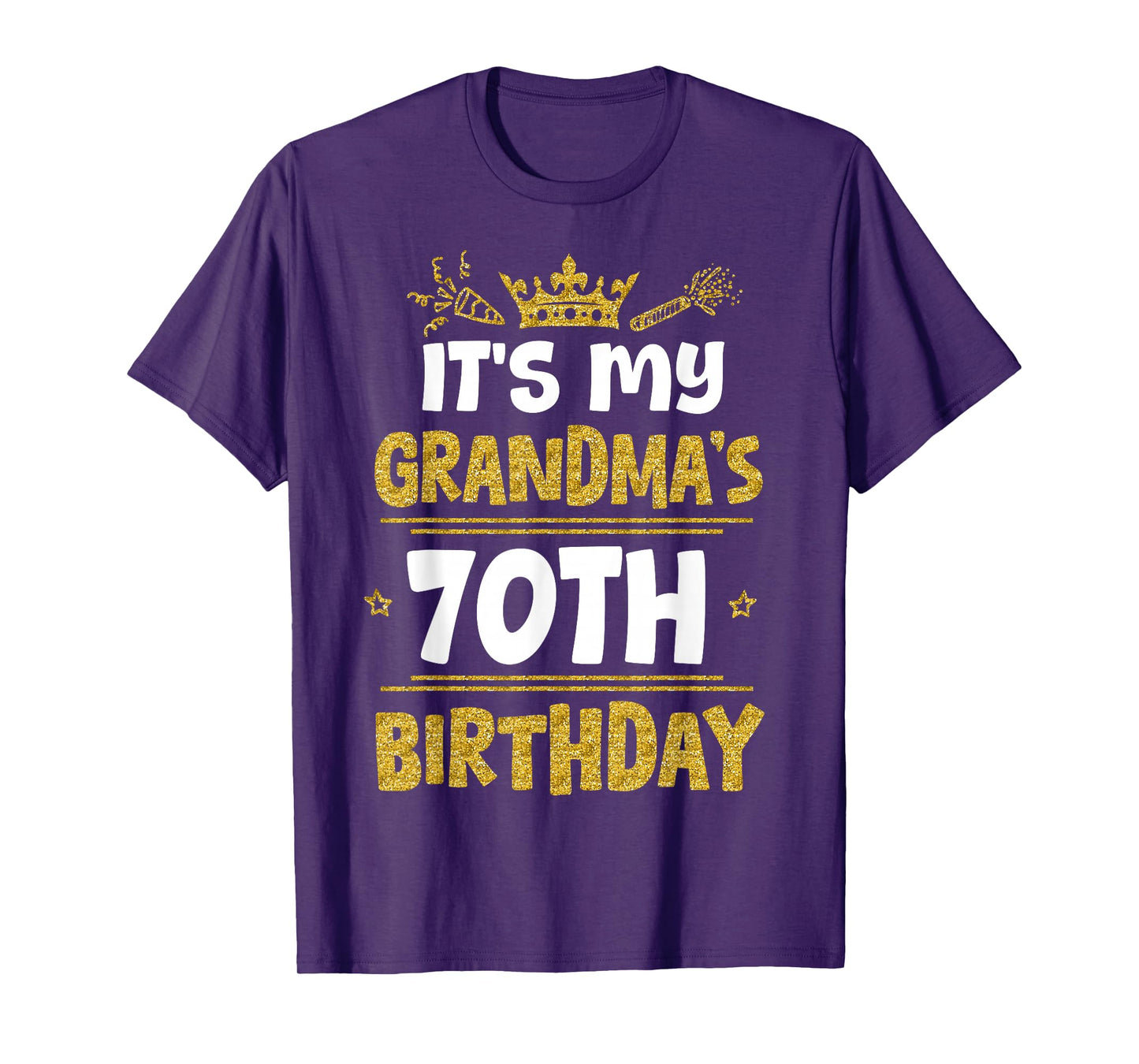 Happy It's My Grandma's 70th Birthday 1955 70 Years Old T-Shirt