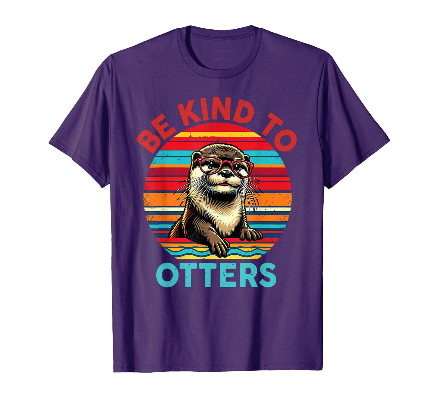 Men Funny Otter-Shirt Women Kid Girl Lover Be Kind To Otters T-Shirt