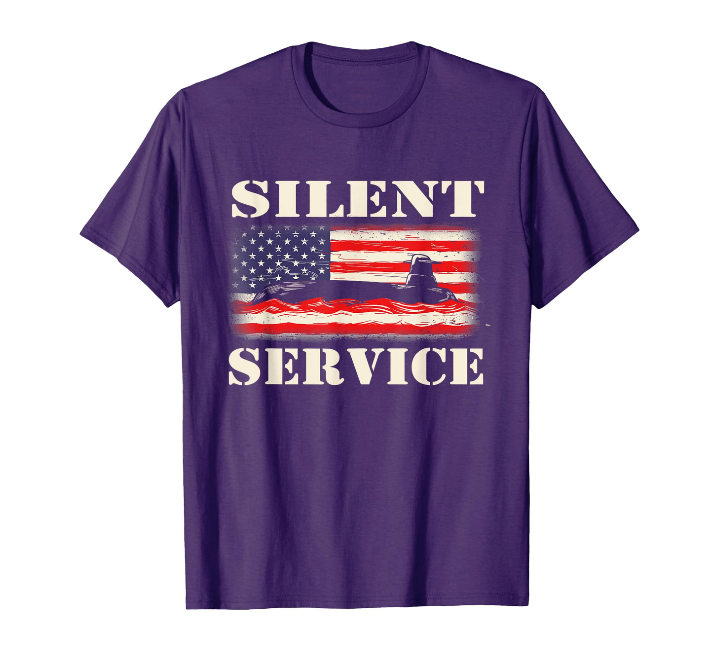 Silent Service - Submarine US Veteran Submariner T-Shirt