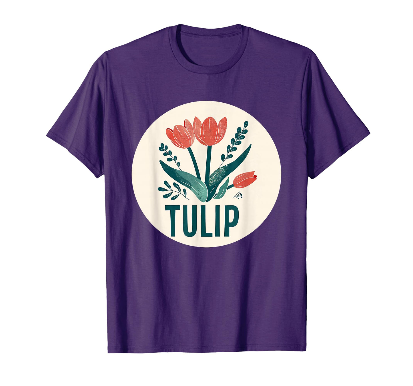Nice red Tulips for Spring and Summer Plants Fans T-Shirt