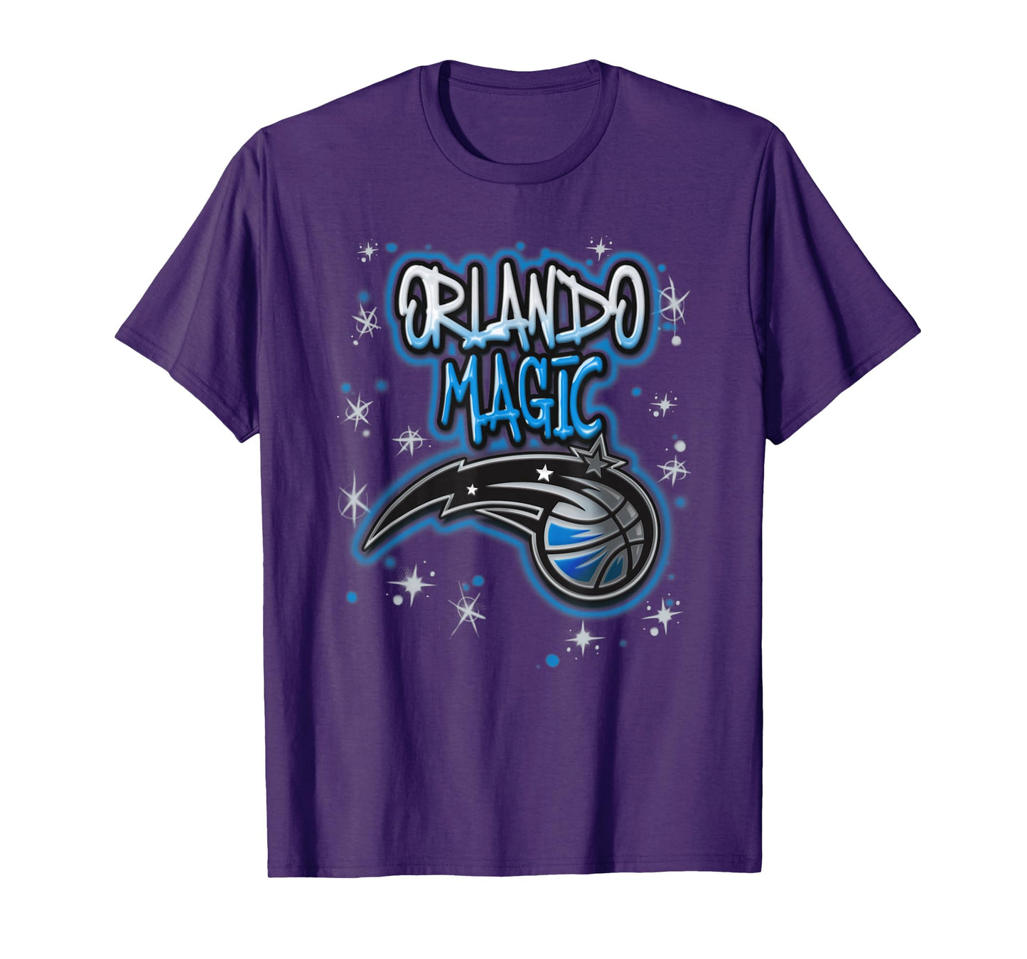 NBA Orlando Magic Airbrush Logo T-Shirt